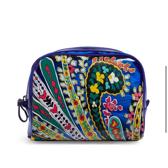 NEW Vera Bradley Iconic Medium Cosmetics Bag - Picture 8 of 8